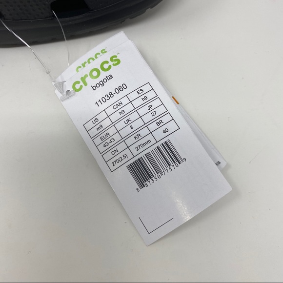 CROCS Men’s Bogota Lightweight Slip On Clogs Shoes - Picture 8 of 9